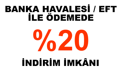 Banka Havalesi / EFT ile ödemelerde %20 indirim imkânı